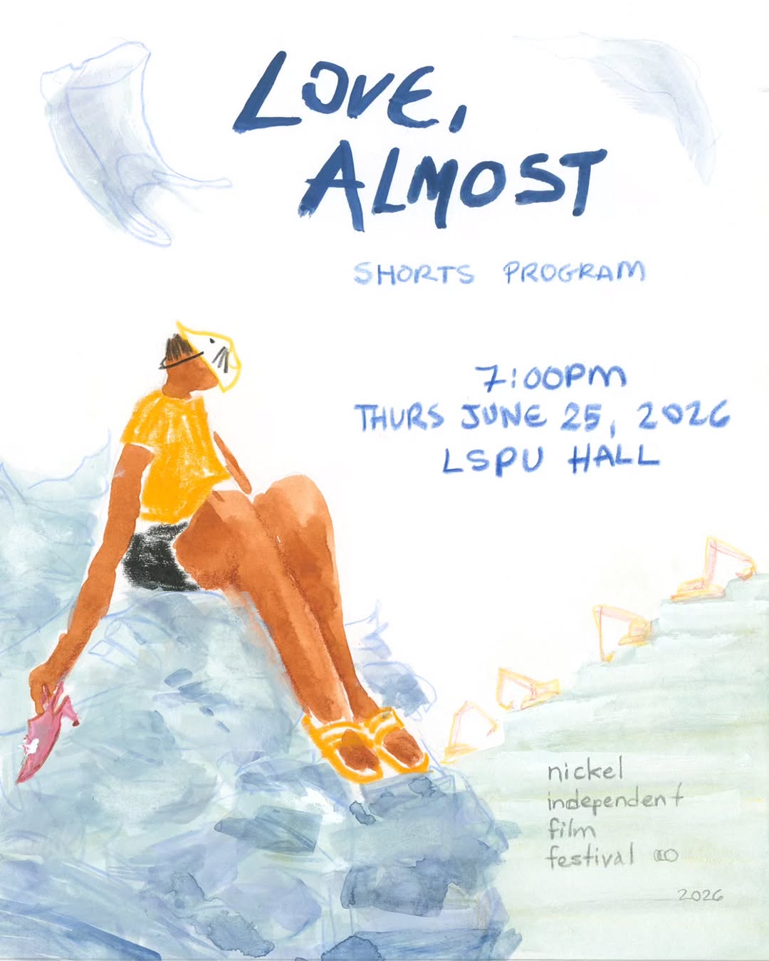 Love, Almost ❤️💔 Review of the upcoming short film program happening Thursday, June 25, 2026 at LSPU Hall!
Program fil