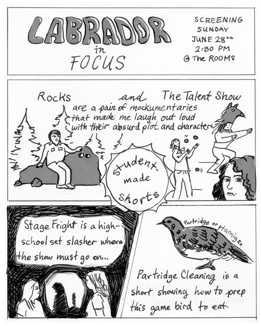 My last comic for the Nickel! This was such a cool challenge- I’m so grateful to the Nickel Independent Film Festival fo