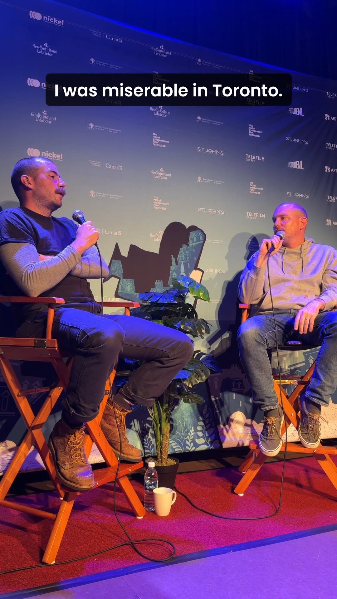 "I was miserable in Toronto. I might as well have been in Fort Mac."

Hangashore director @justinoakey on yearning for N