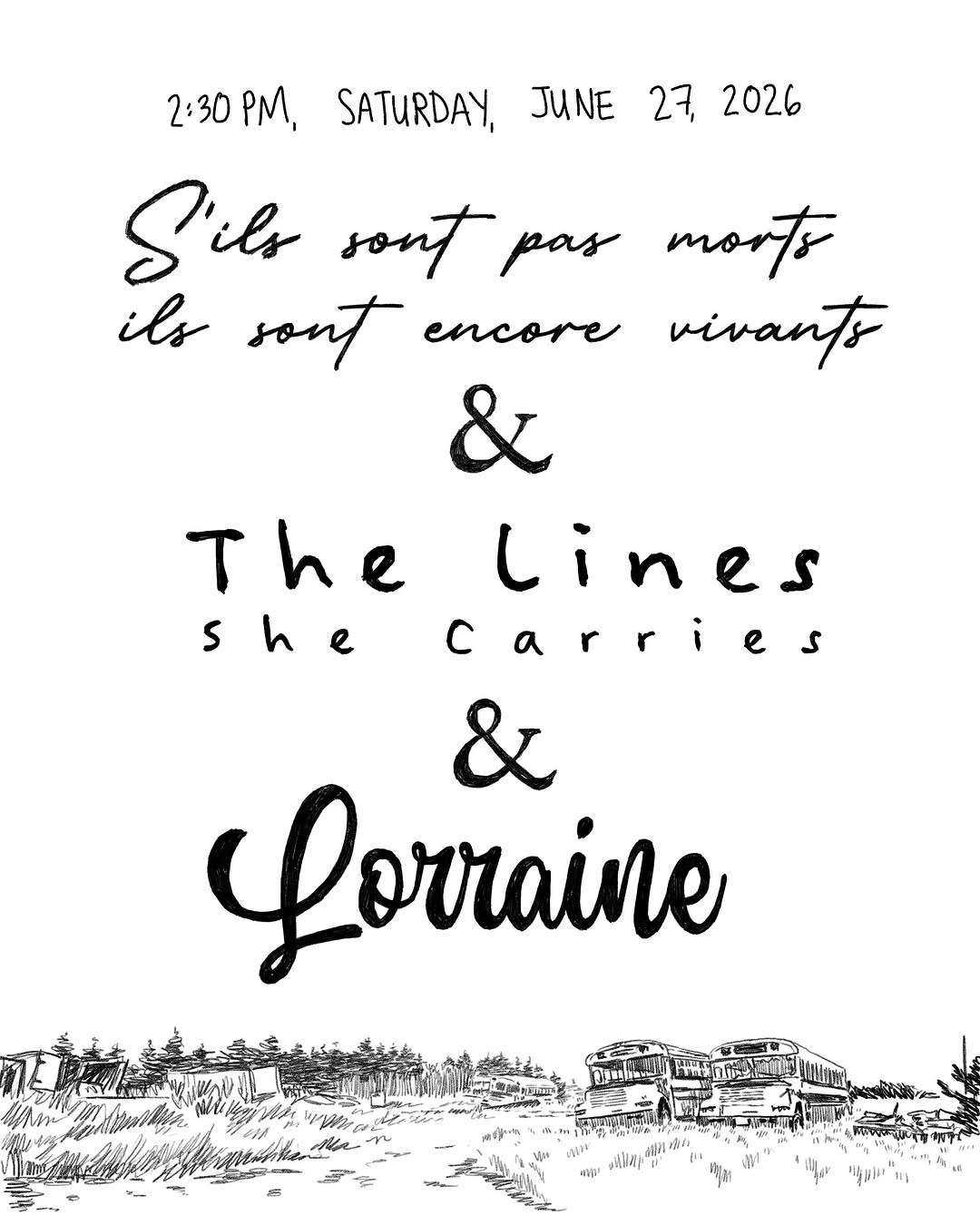 These three lovely short films—“S’ils sont pas morts ils sont encore vivants (If they haven’t died, they’re still alive)
