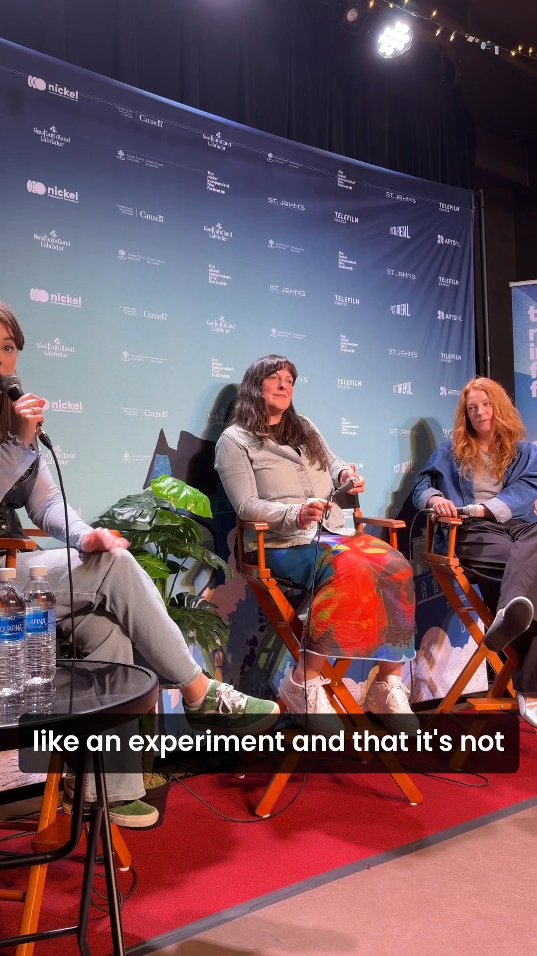 Jamie Miller and Melanie Oates on remembering that the film is an experiment and doesn't define you ......... even when 