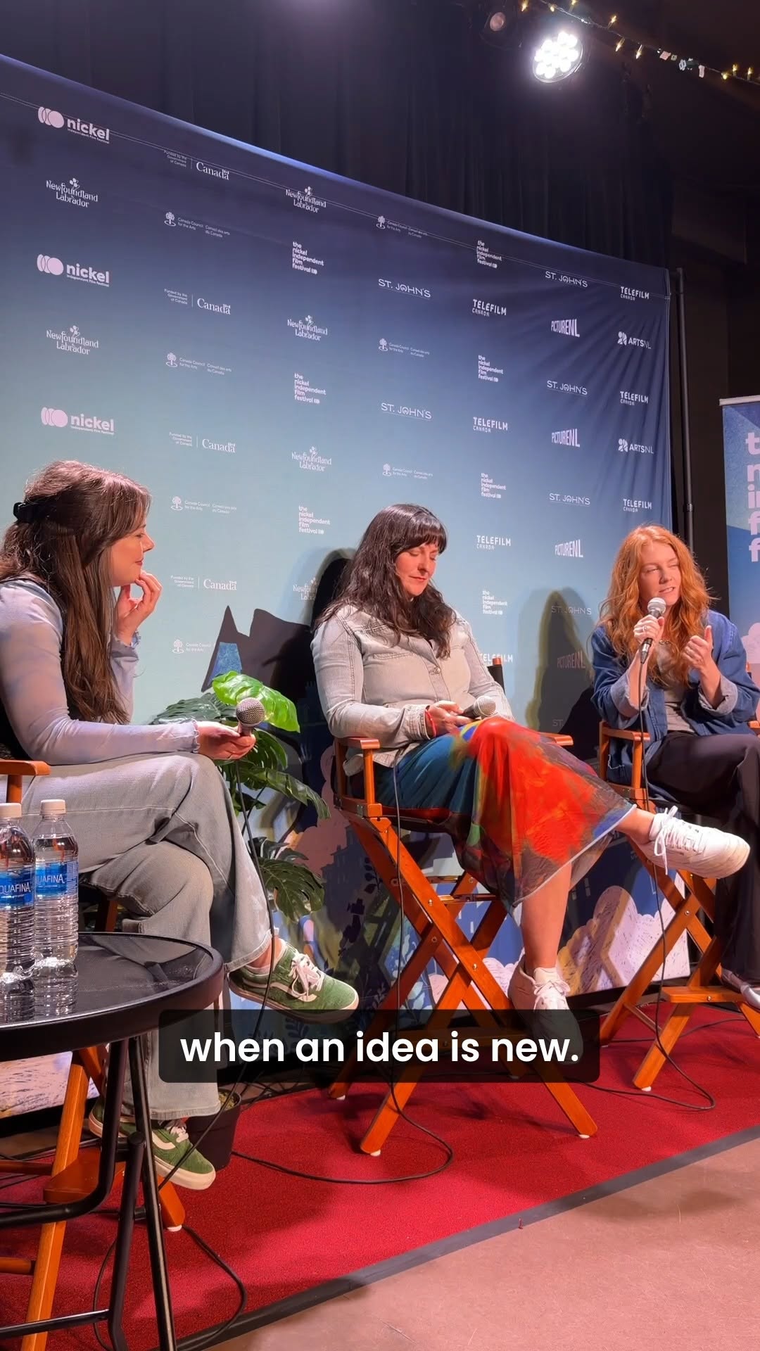 Melanie Oates on the balanced feeling that comes from having several film projects at different stages of development.

